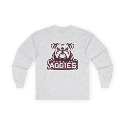 Adult Long Sleeve Tee \ Hamilton Aggies \ HA4