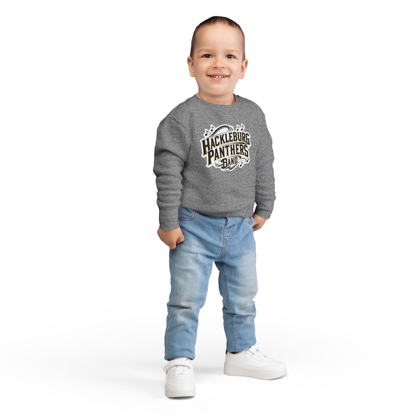 Toddler Crewneck Sweatshirt \ Hackleburg Panthers Band \ HPB1
