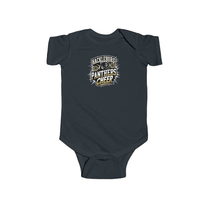Short Sleeve Baby Bodysuit \ Hackleburg Panthers \ HPC1