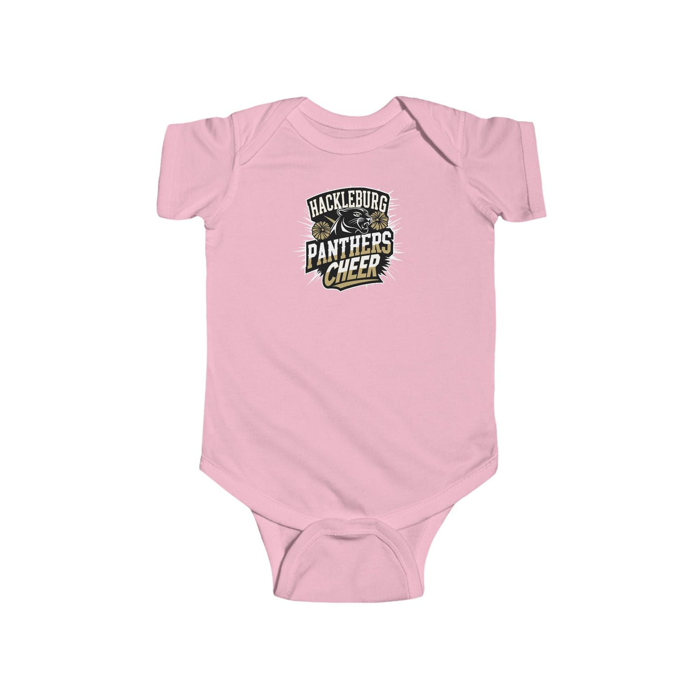 Short Sleeve Baby Bodysuit \ Hackleburg Panthers \ HPC1
