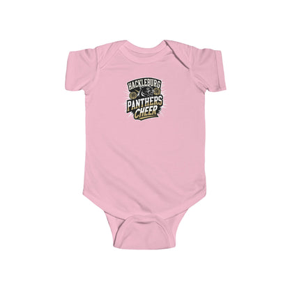 Short Sleeve Baby Bodysuit \ Hackleburg Panthers \ HPC1