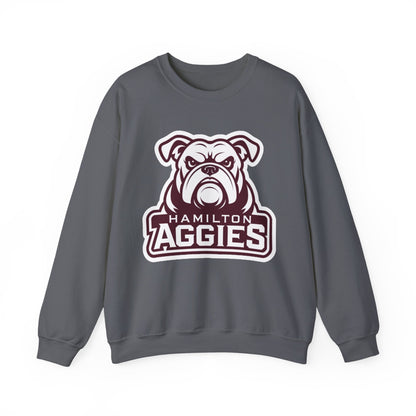 Adult Crewneck Sweatshirt \ Hamilton Aggies \ HA4