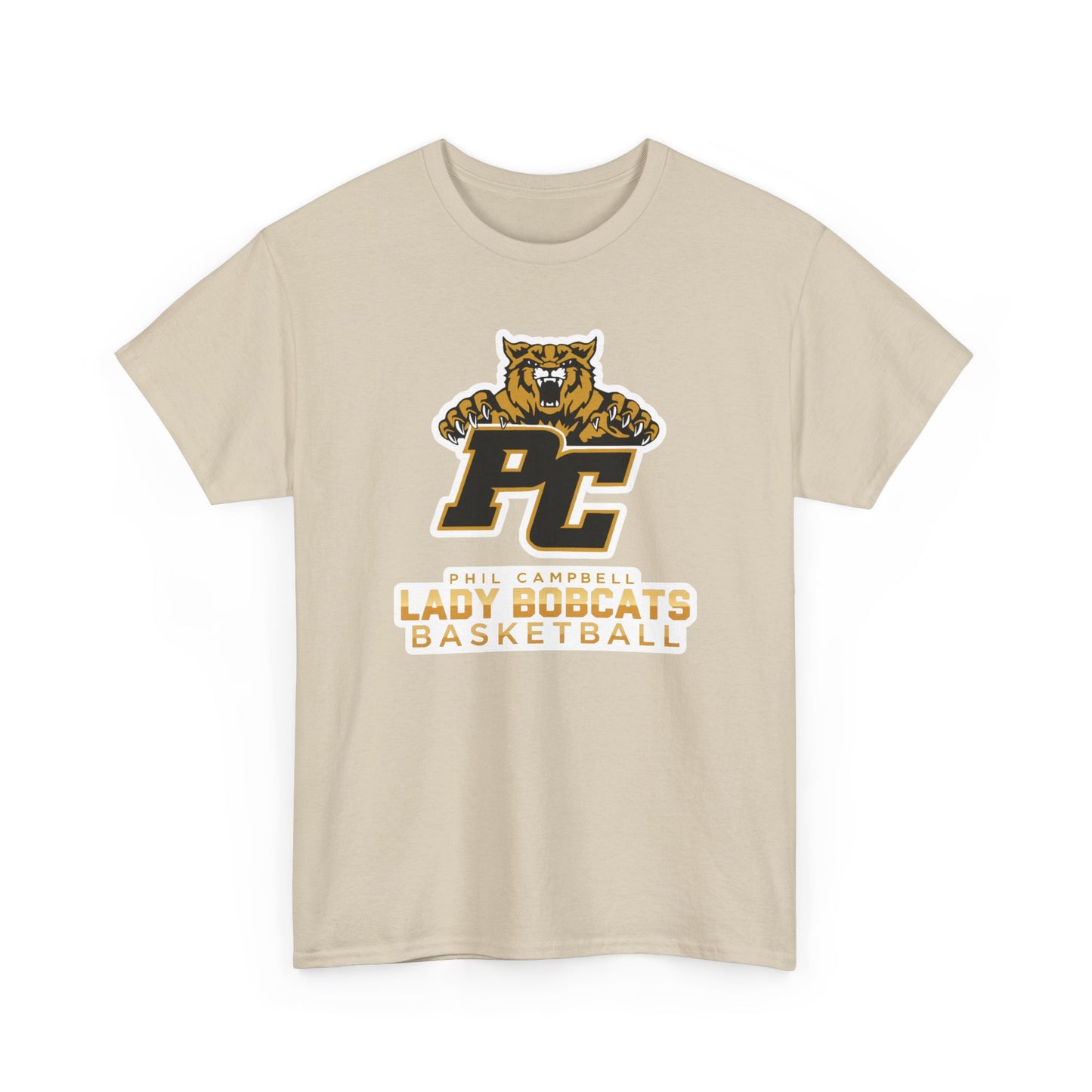 Adult Tee \ Phil Campbell Bobcats Basketball \ PCBBKG1