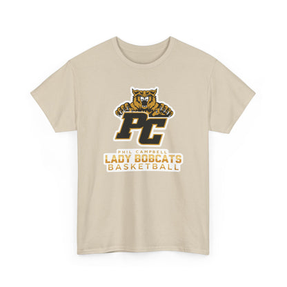 Adult Tee \ Phil Campbell Bobcats Basketball \ PCBBKG1