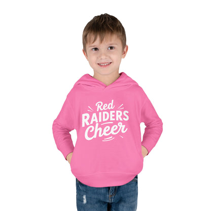 Toddler Hoodie Sweatshirt \ Marion County Red Raiders Cheer \ MCC1