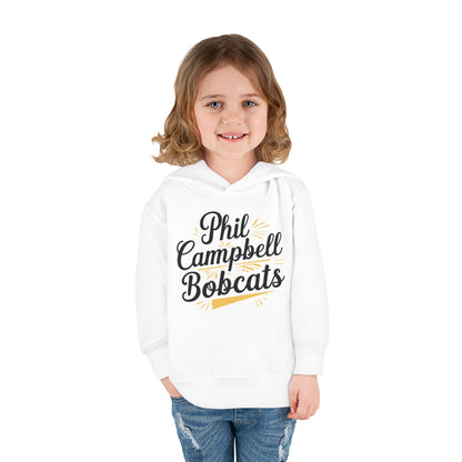 Toddler Hoodie Sweatshirt \ Phil Campbell Bobcats \ PCBG2