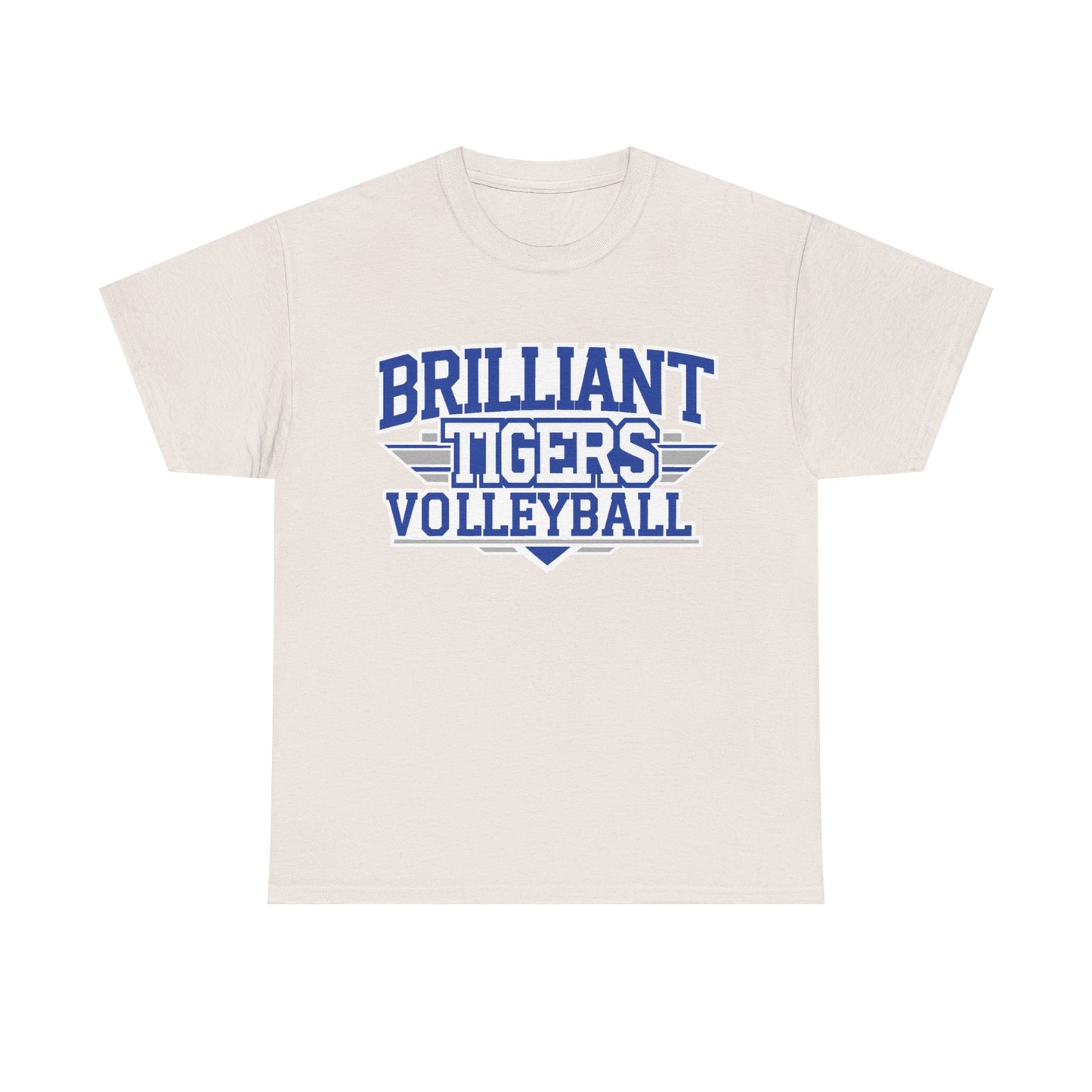 Adult Tee \ Brilliant Tigers Volleyball \ BTV2