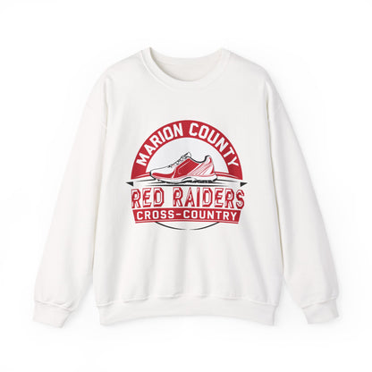 Adult Crewneck Sweatshirt \ Marion County Red Raiders Cross-Country \ MCCC1