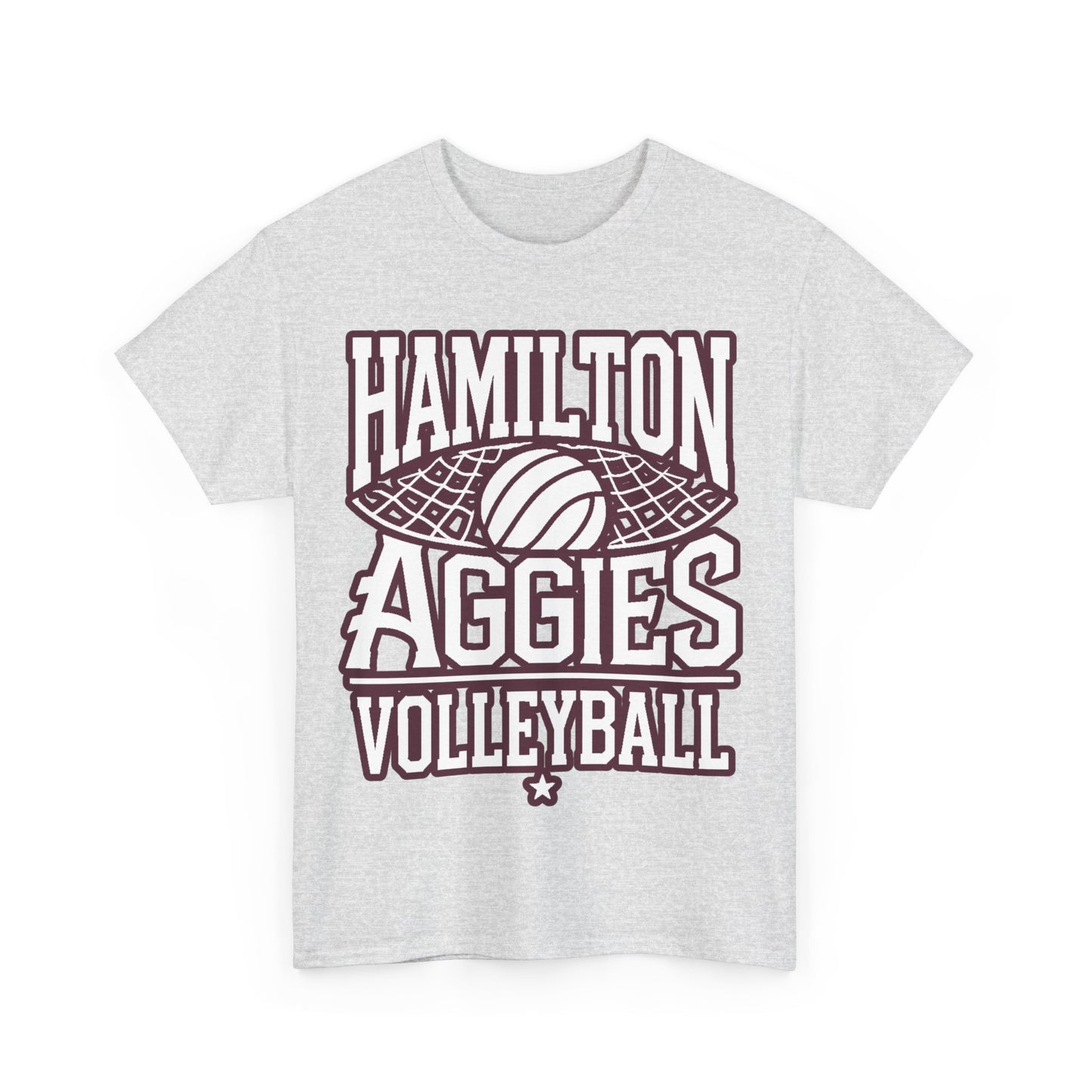 Adult Tee \ Hamilton Aggies Volleyball \ HAV2