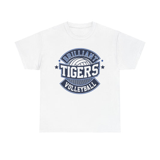 Adult Tee \ Brilliant Tigers Volleyball \ BTV1