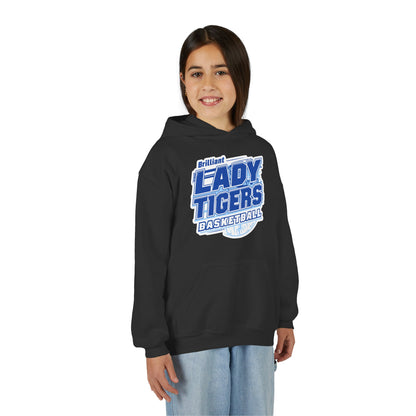 Youth Hoodie Sweatshirt \ Brilliant Tigers Basketball \ BTBKG2