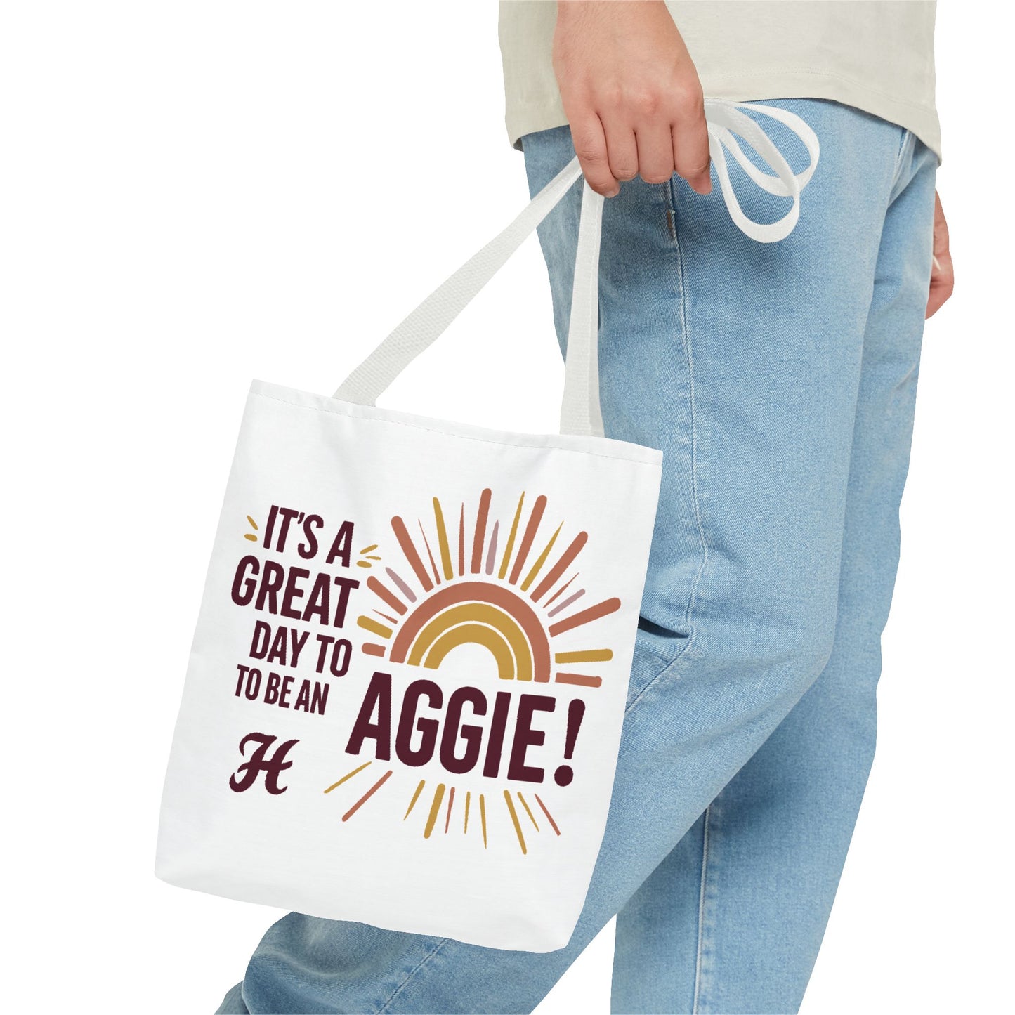 Tote Bag \ It's a Great Day to be an Aggie! \ GDA1