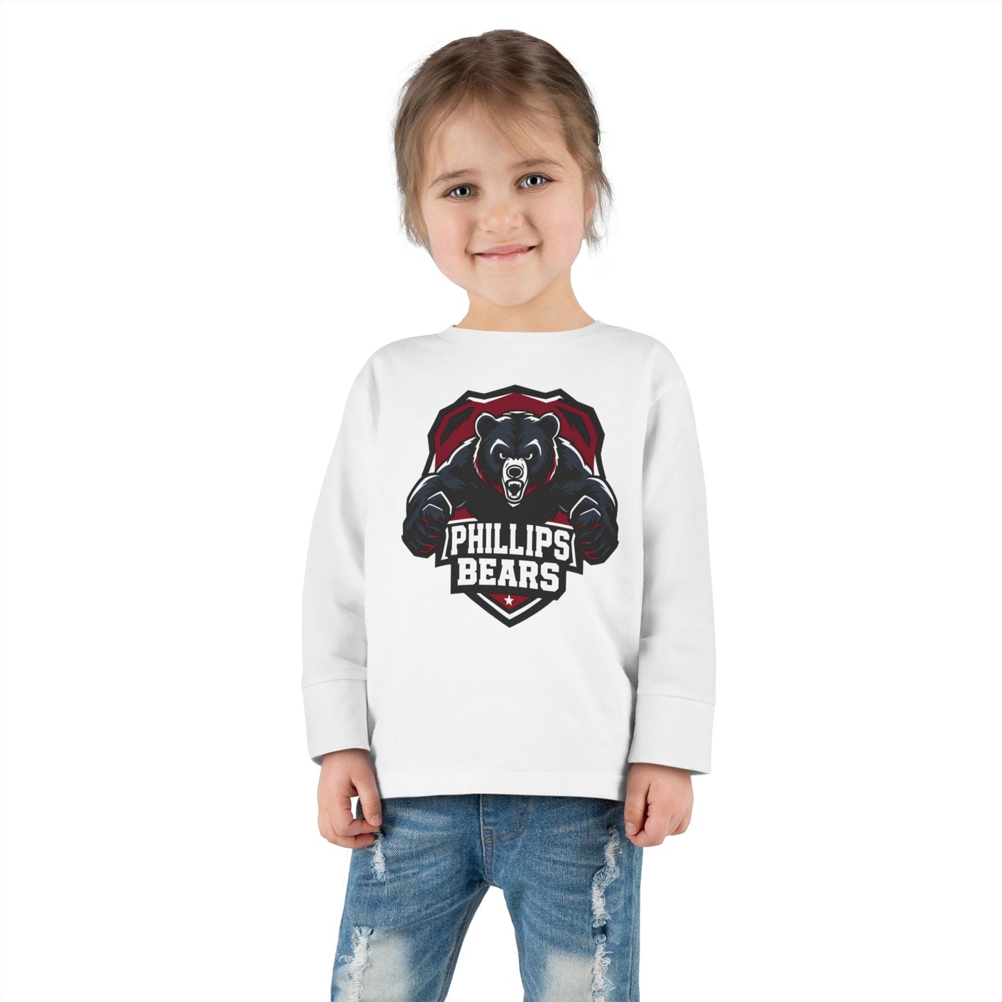 Toddler Long Sleeve Tee \ Phillips Bears \ PB2