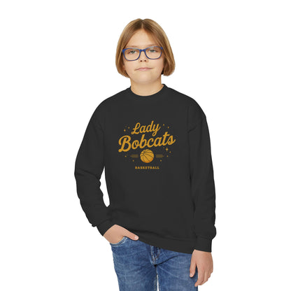 Youth Crewneck Sweatshirt \ Phil Campbell Bobcats Basketball \ PCBBKG2