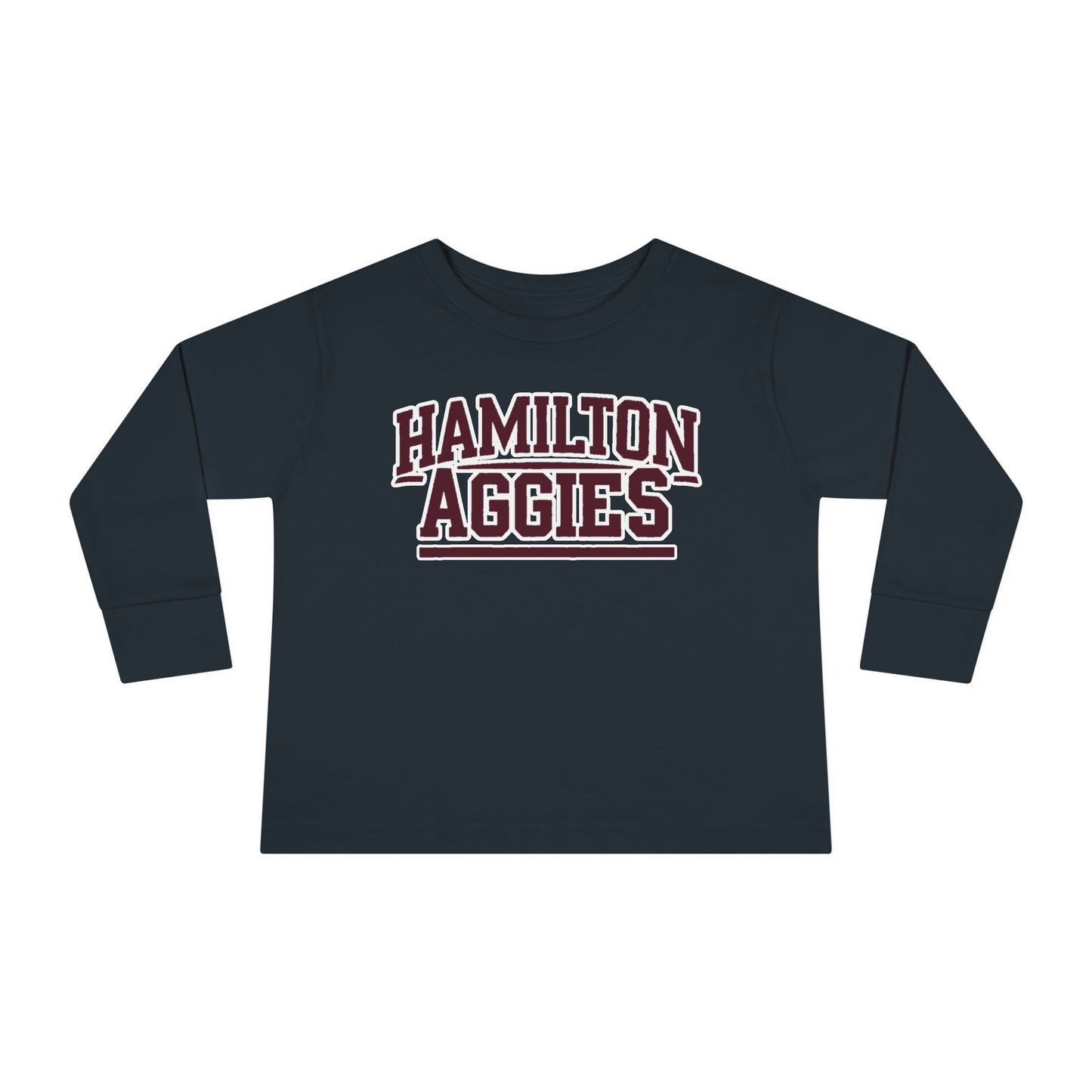 Toddler Long Sleeve Tee \ Hamilton Aggies \ HA2