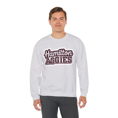 Adult Crewneck Sweatshirt \ Hamilton Aggies \ HAG2