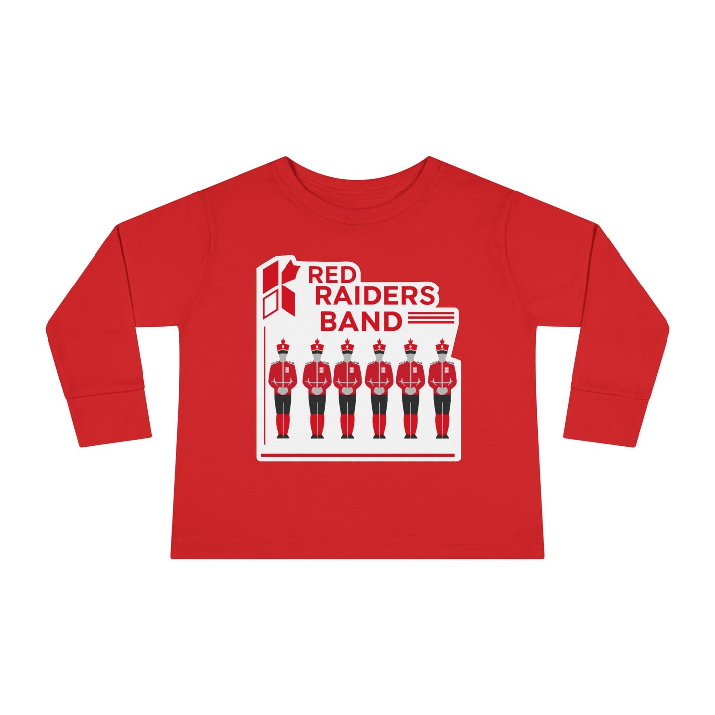 Toddler Long Sleeve Tee \ Marion County Red Raiders Band \ MCB1