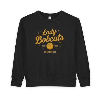 Toddler Crewneck Sweatshirt \ Phil Campbell Bobcats Basketball \ PCBBKG2
