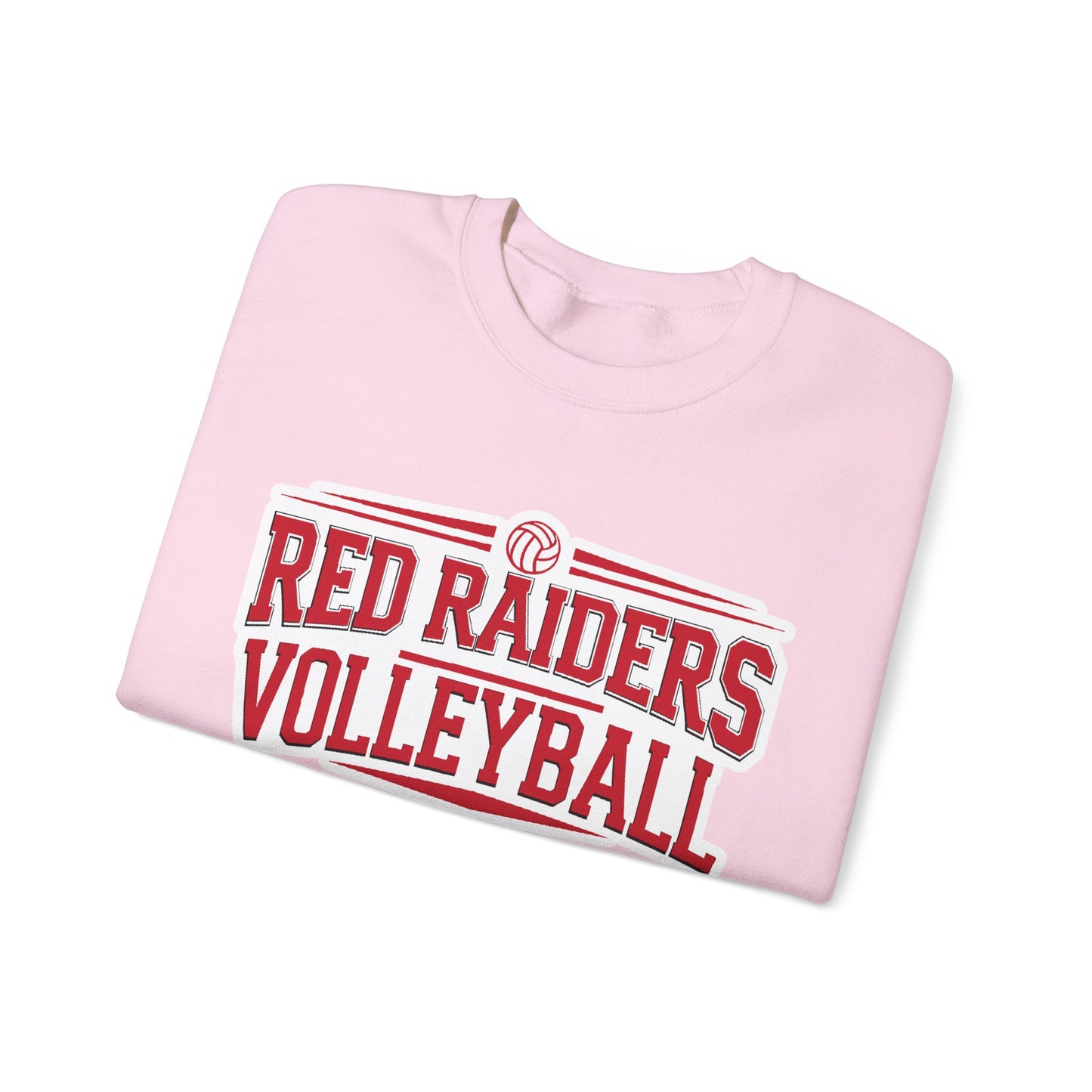 Adult Crewneck Sweatshirt \ Marion County Red Raiders Volleyball \ MCV2