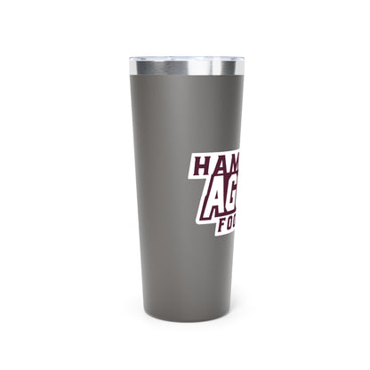 22oz Cooper Insulated Tumbler \ Hamilton Aggies Football \ HAF1