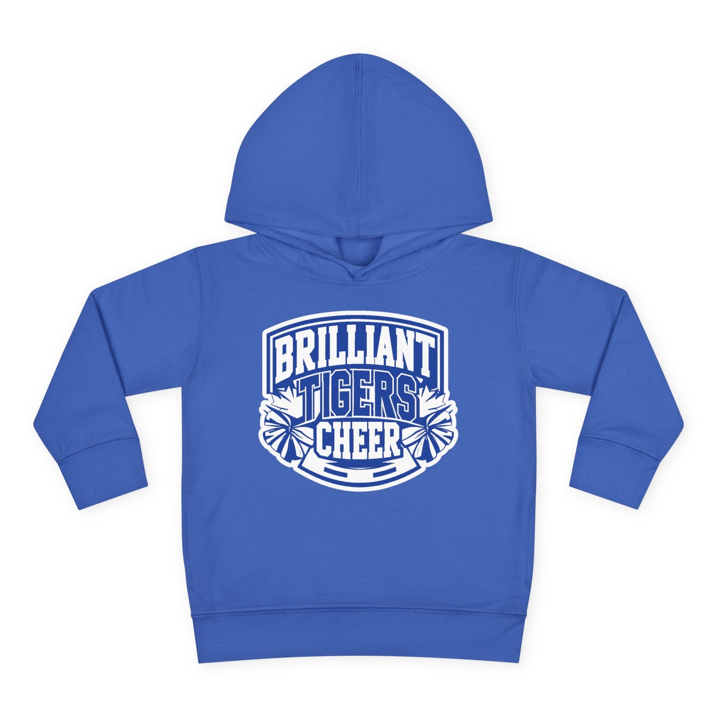 Toddler Hoodie Sweatshirt \ Brilliant Tigers Cheer \ BTC1