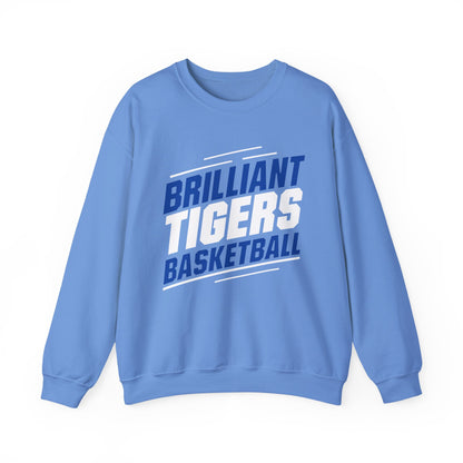 Adult Crewneck Sweatshirt \ Brilliant Tigers Basketball \ BTBK2