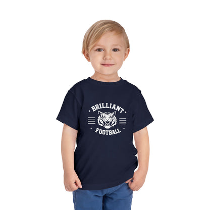 Toddler Tee \ Brilliant Tigers Football \ BTF2