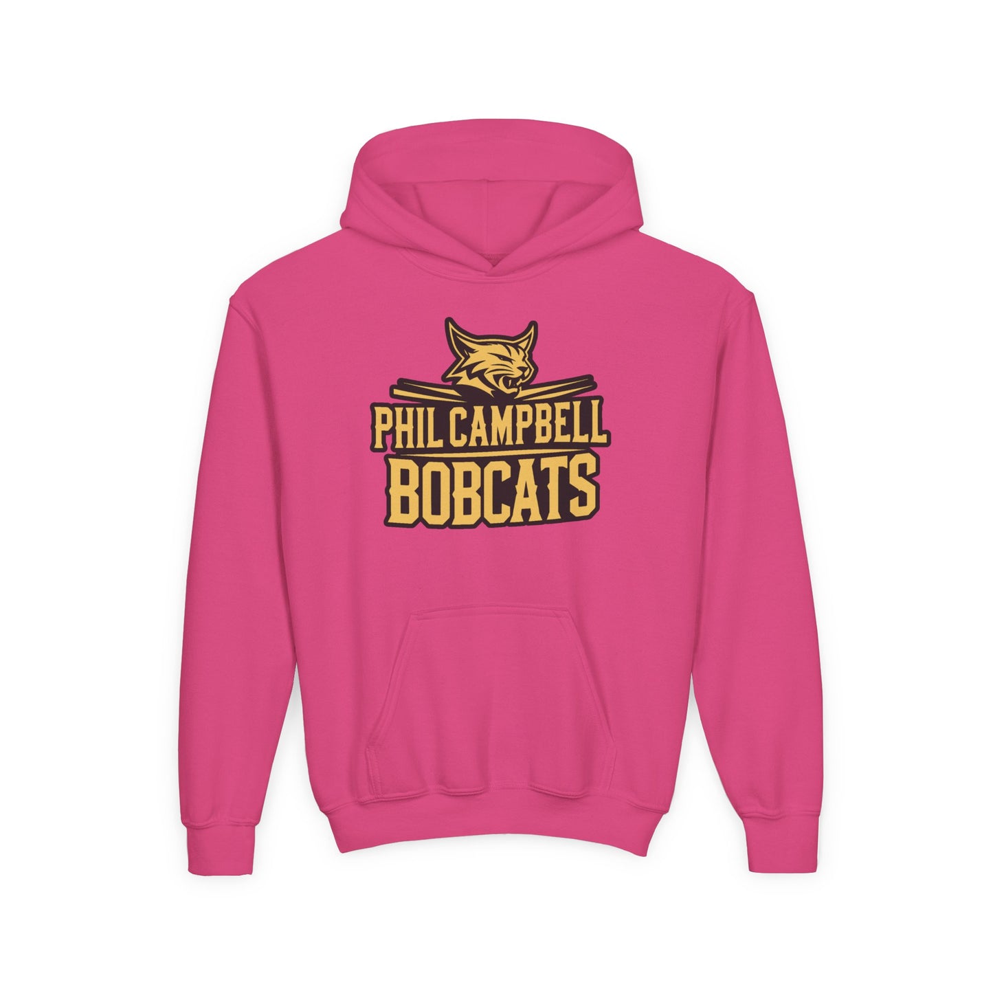 Youth Hoodie Sweatshirt \ Phil Campbell Bobcats \ PCB2