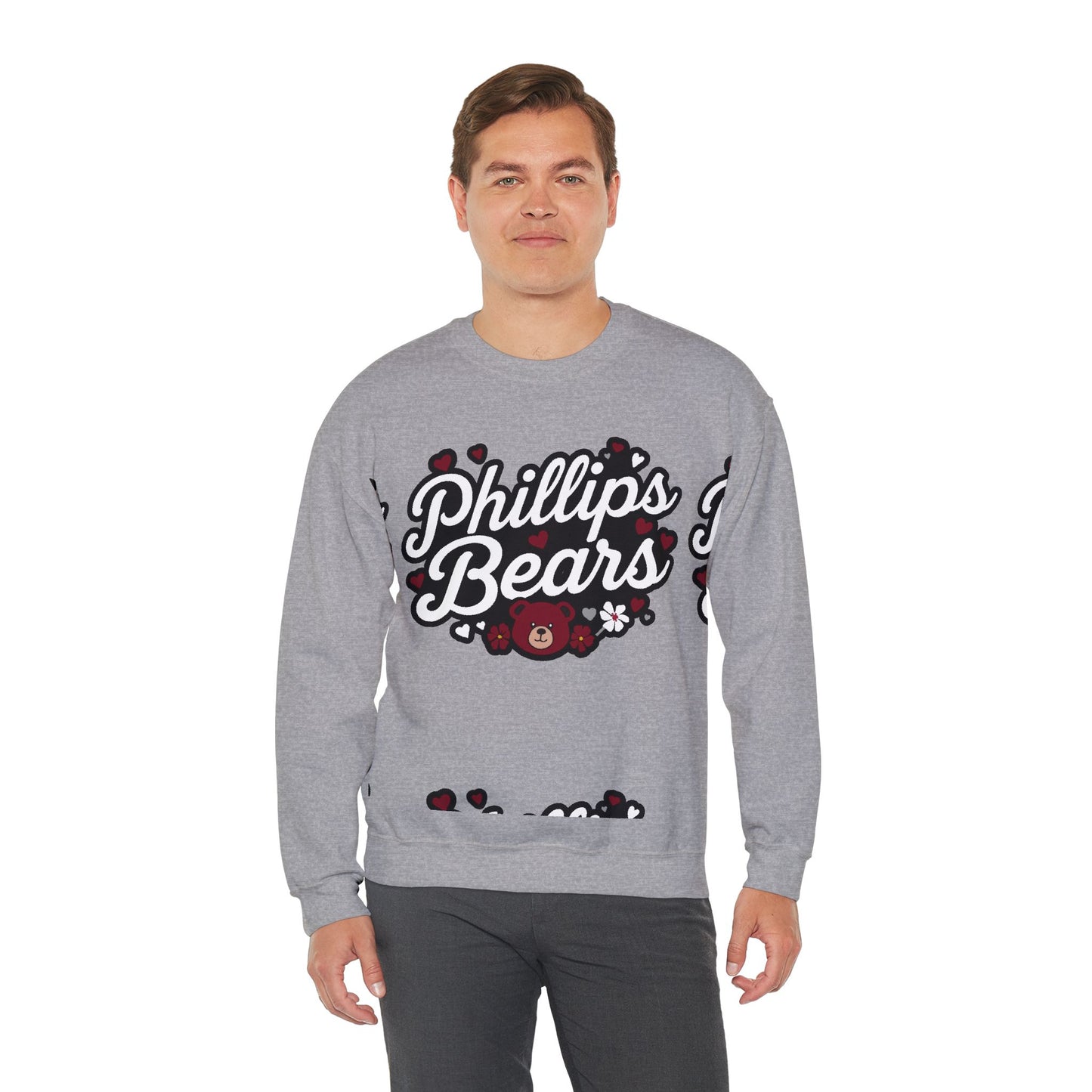 Adult Crewneck Sweatshirt \ Phillip's Bears \ PBG1