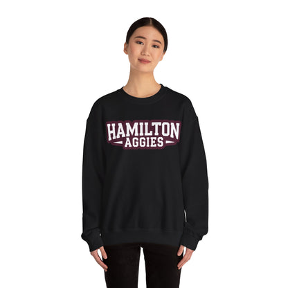Adult Crewneck Sweatshirt \ Hamilton Aggies \ HA3