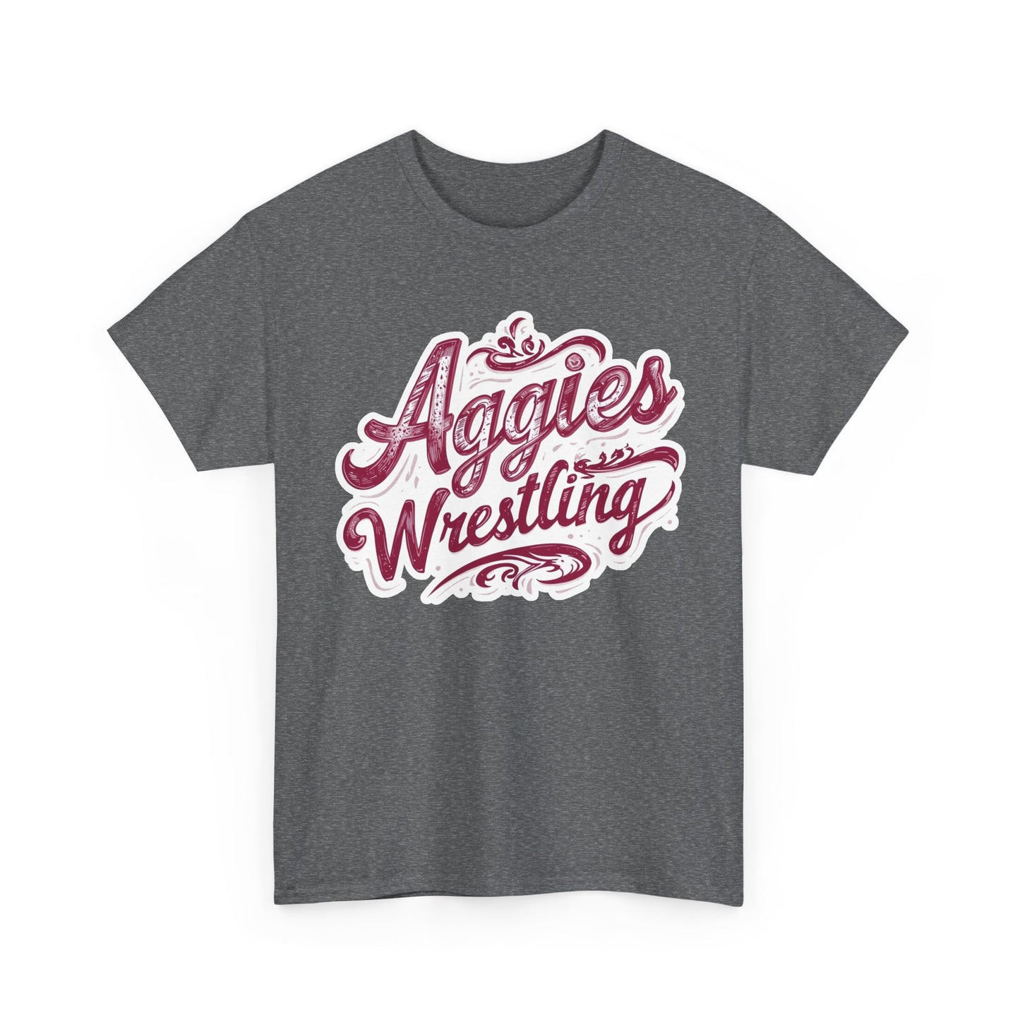 Adult Tee \ Hamilton Aggies Wrestling \ HAWG2