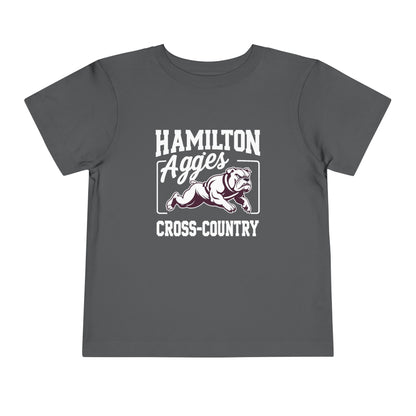 Toddler Tee \ Hamilton Aggies Cross-Country \ HCC2
