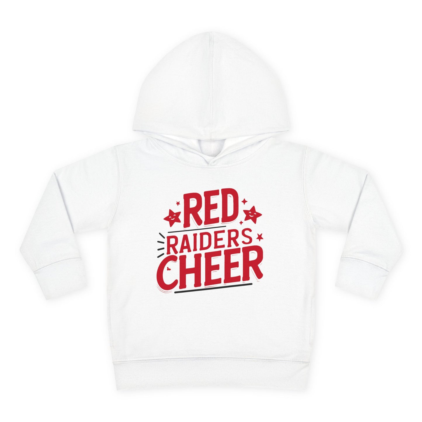 Toddler Hoodie Sweatshirt \ Marion County Red Raiders Cheer \ MCC2