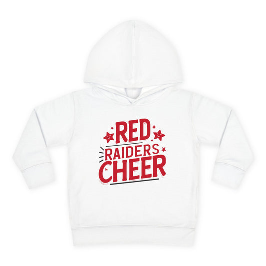 Toddler Hoodie Sweatshirt \ Marion County Red Raiders Cheer \ MCC2