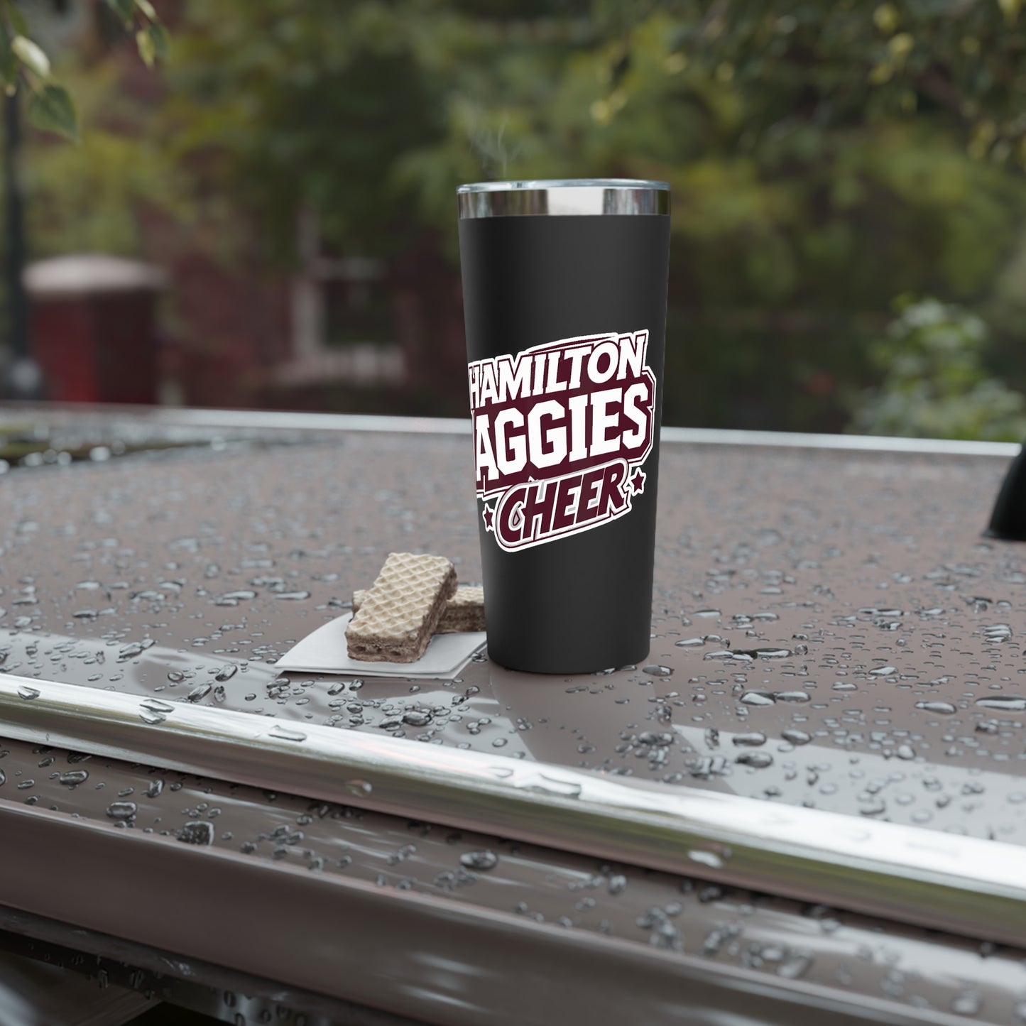 22oz Cooper Insulated Tumbler \ Hamilton Aggies Cheer \ HAC1