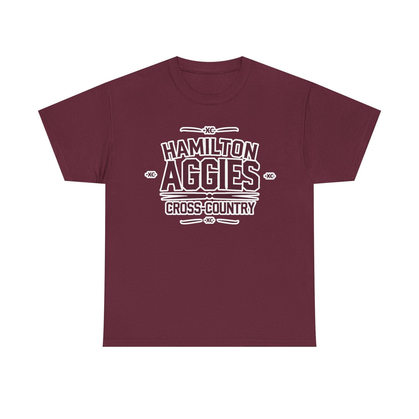 Adult Tee \ Hamilton Aggies Cross-Country \ HCC1