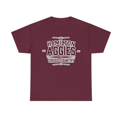 Adult Tee \ Hamilton Aggies Cross-Country \ HCC1