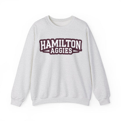Adult Crewneck Sweatshirt \ Hamilton Aggies \ HA3