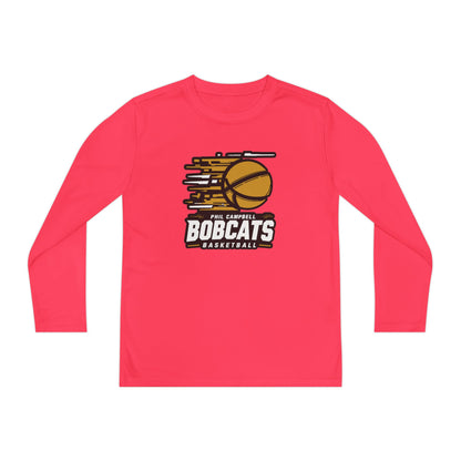 Youth Long Sleeve Tee \ Phil Campbell Bobcats Basketball \ PCBBK2