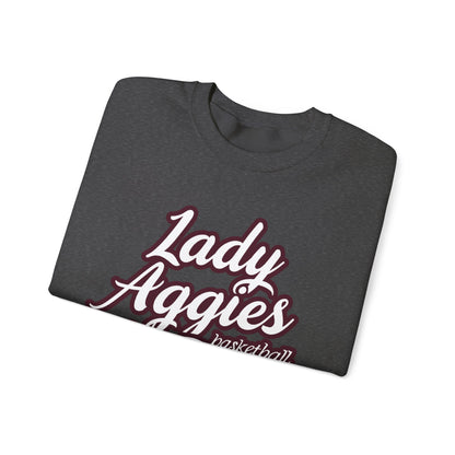 Adult Crewneck Sweatshirt \ Hamilton Aggies Basketball \ HABKG2