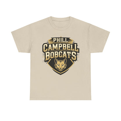 Adult Tee \ Phill Campbell Bobcats \ PCB1
