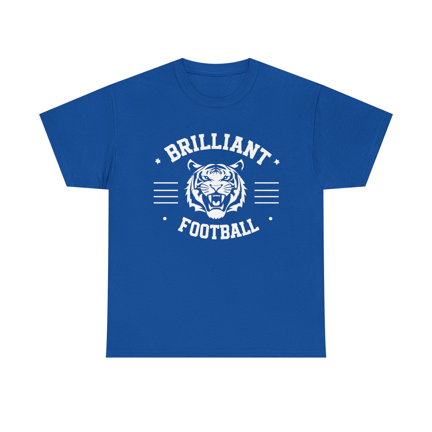 Adult Tee \ Brilliant Tigers Football \ BTF2