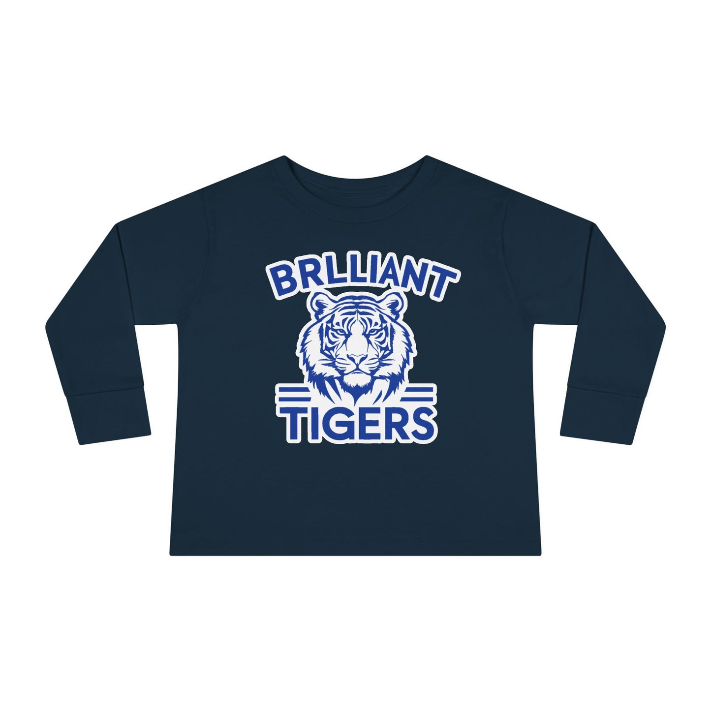 Toddler Long Sleeve Tee \ Brilliant Tigers \ BT1
