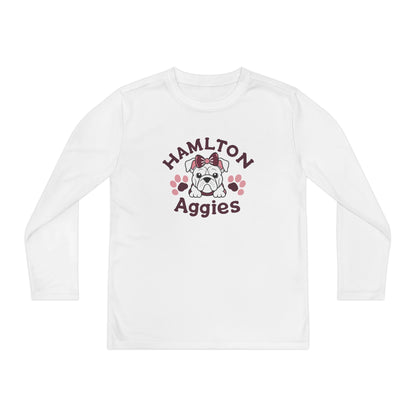 Youth Long Sleeve Tee \ Hamilton Aggies \ HAG3