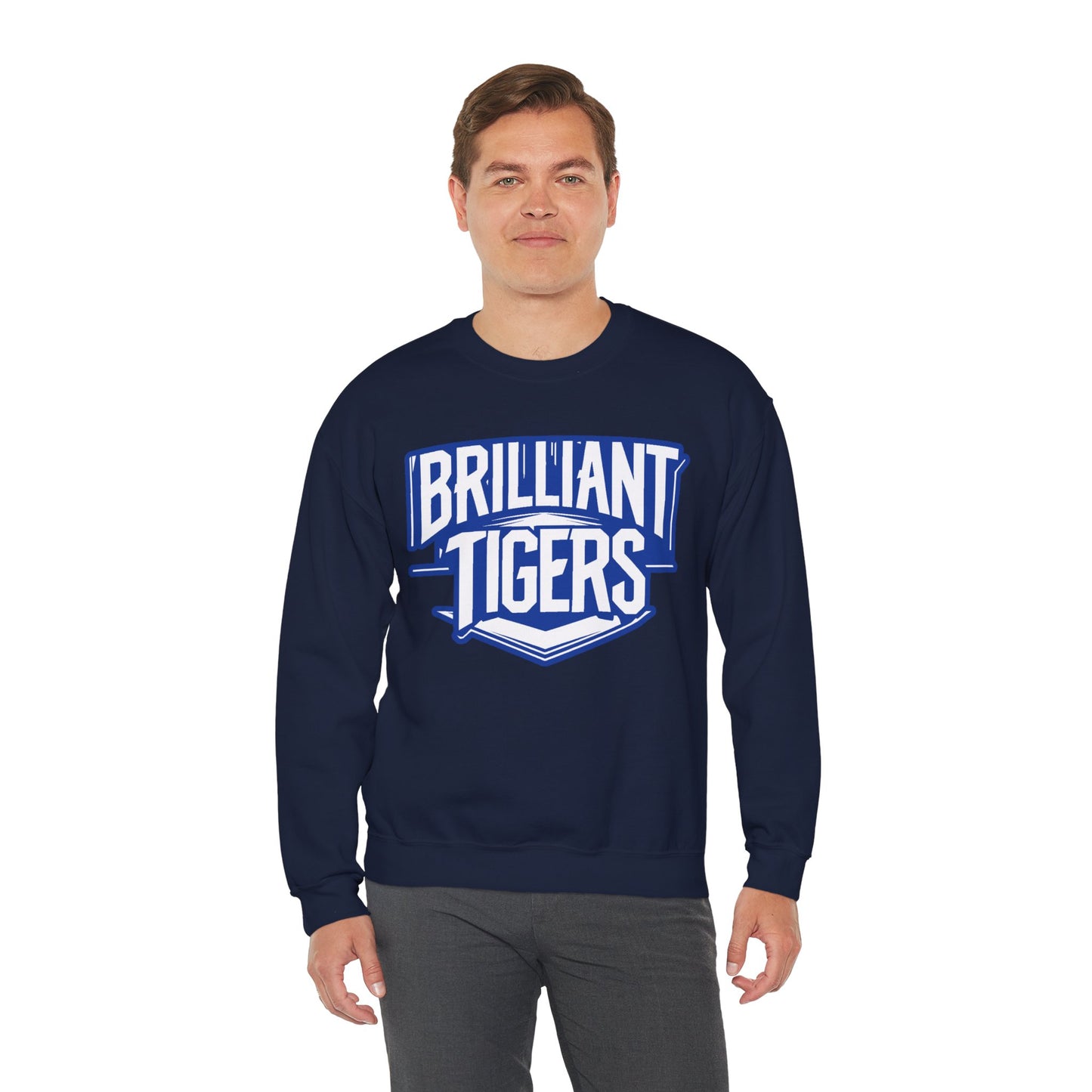 Adult Crewneck Sweatshirt \ Brilliant Tigers \ BT2