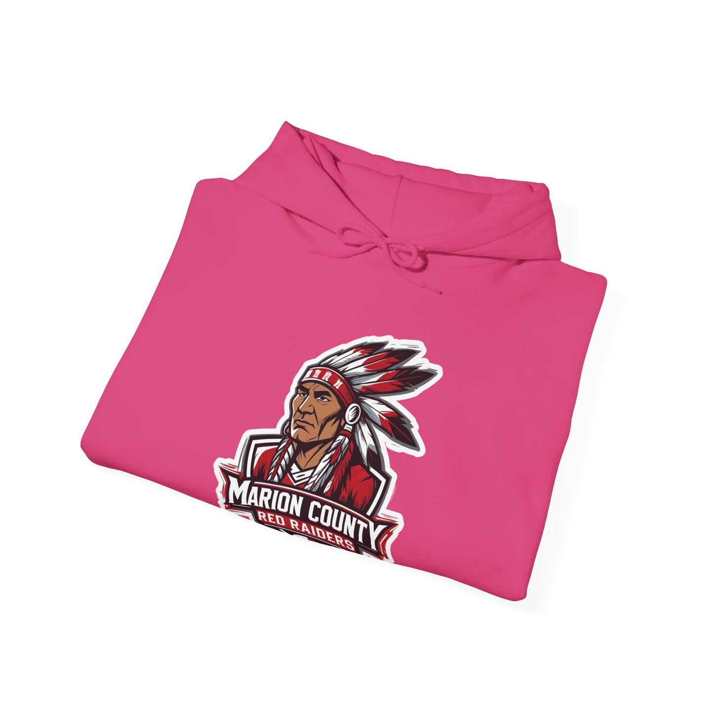 Adult Hooded Sweatshirt \ Marion County Red Raiders \ MC2