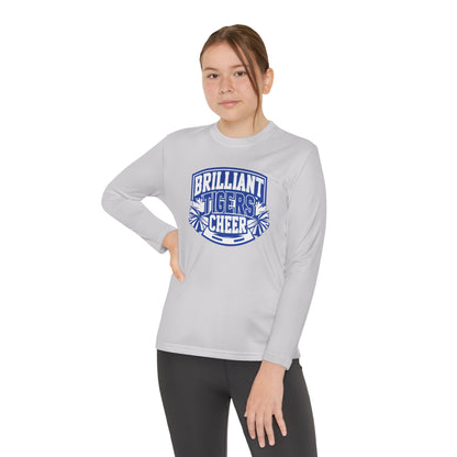 Youth Long Sleeve Tee \ Brilliant Tigers Cheer \ BTC1