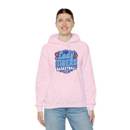 Adult Hoodie Sweatshirt \ Brilliant Tigers Basketball \ BTBKG1