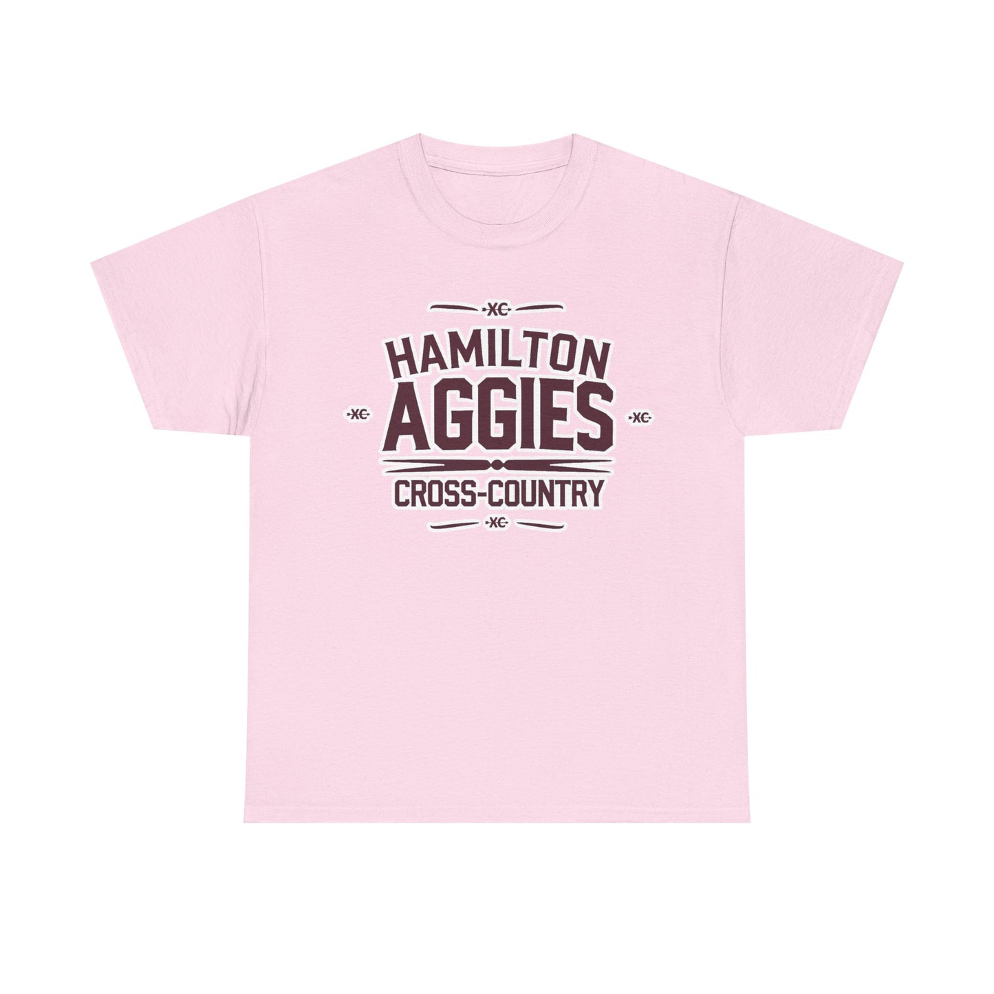 Adult Tee \ Hamilton Aggies Cross-Country \ HCC1