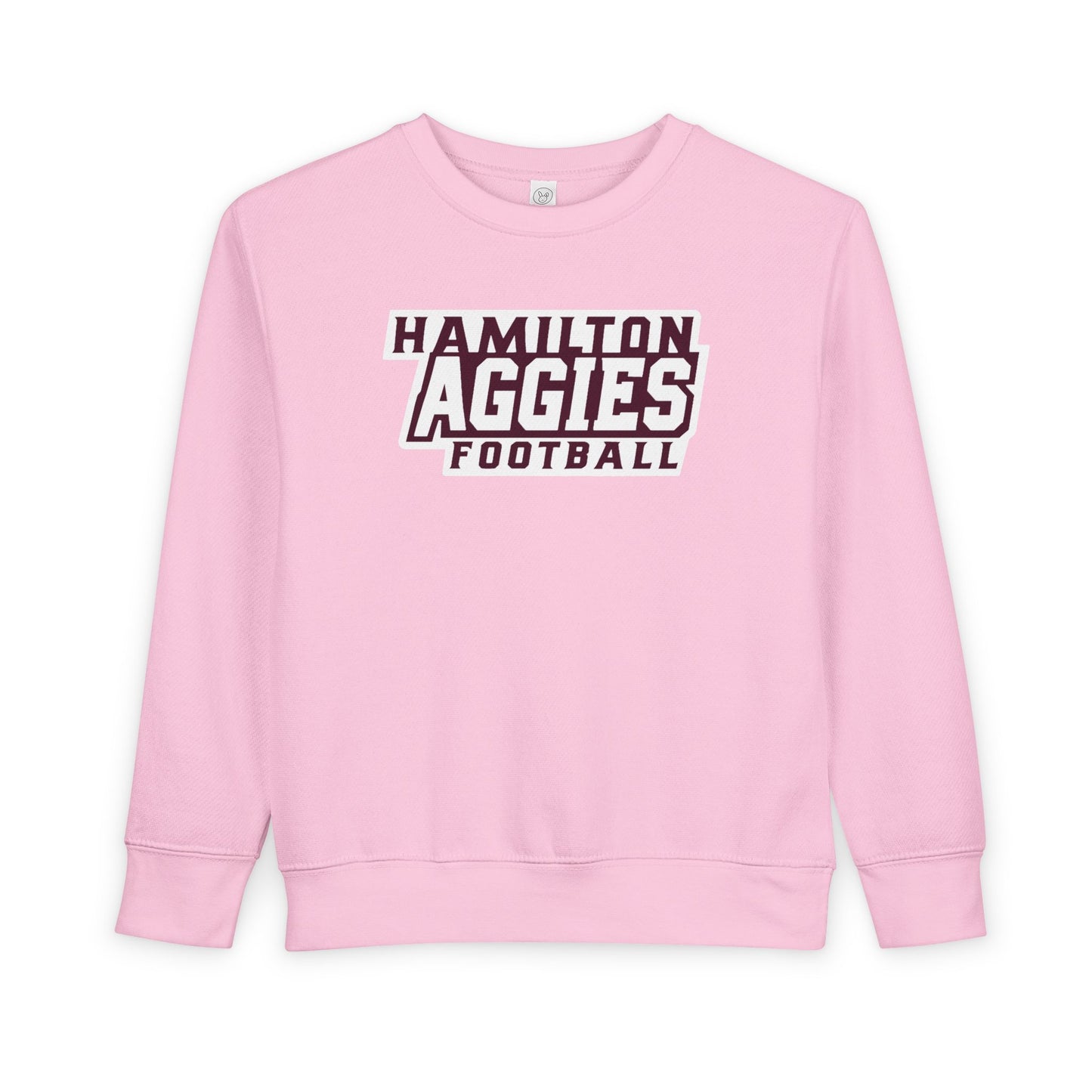 Toddler Crewneck Sweatshirt \ Hamilton Aggies Football \ HAF1